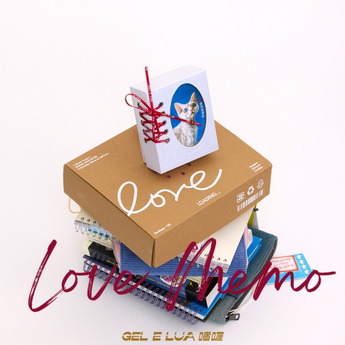 GELELUA/啫喱宠物狗猫咪谷子追星同款定制相框送闺蜜情侣生日礼盒