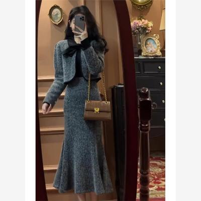 法式小香风套装女2023秋
