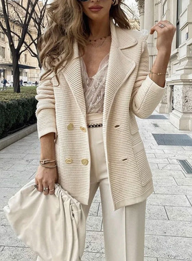 women's Autumn/Winter Casual Cardigan Coat Sweater European