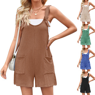 Pants Women Summer girls Strap jumpsuit clothing Twisted