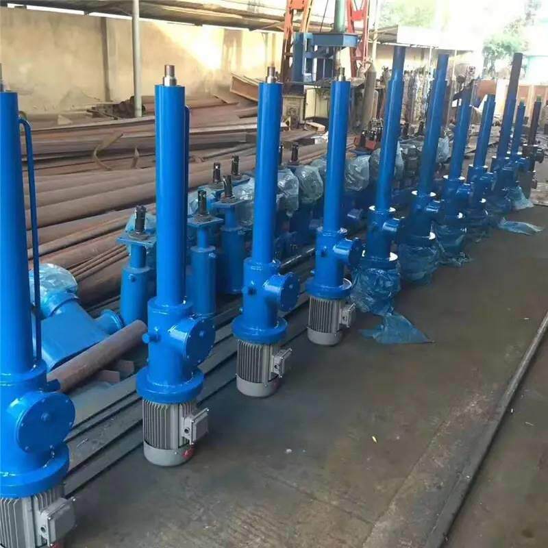 整体直式电液推杆 整体式工业电动推杆 小型分体式电液推杆