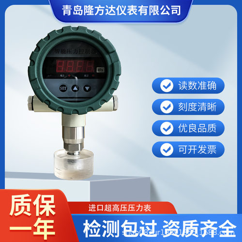 智能防爆数显压力控制器可调电接点开关液位报警器化工燃气压力表
