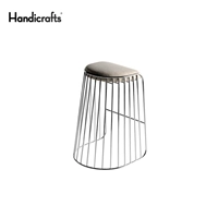 Thiết kế thủ công mỹ nghệ đồ nội thất cô dâu mạng che mặt barstools thanh thép không gỉ thanh phân - Giải trí / Bar / KTV ghế quầy bar gỗ