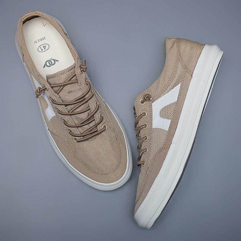 春秋男士帆布鞋网鞋透气轻便薄款男休闲网面鞋一脚蹬开车板0123z,流行男鞋,时尚休闲鞋,淘宝优惠券,粉丝福利购,淘宝优惠卷