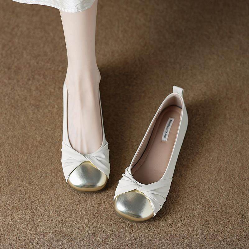 平底鞋子女士2026春天新款舒服软豆豆鞋女鞋单鞋0125w,女鞋,浅口单鞋,淘宝优惠券,粉丝福利购,淘宝优惠卷