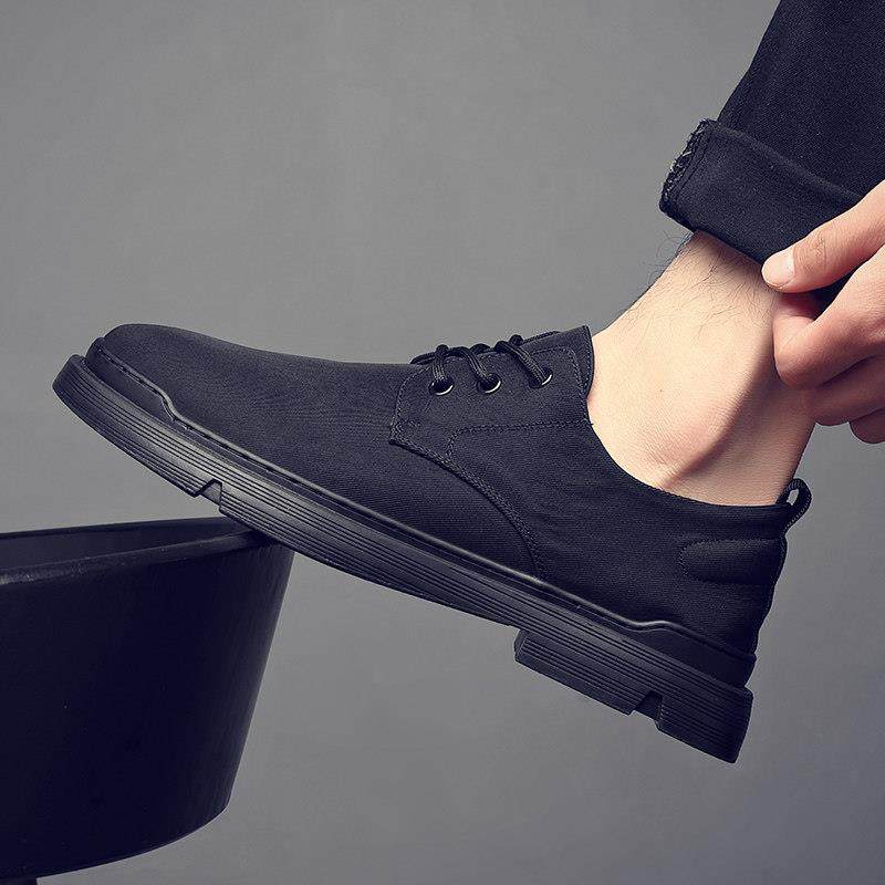 男鞋春秋新款透气布鞋男细带潮流百搭休闲板鞋男帆布鞋皮0110r,流行男鞋,时尚休闲鞋,淘宝优惠券,粉丝福利购,淘宝优惠卷