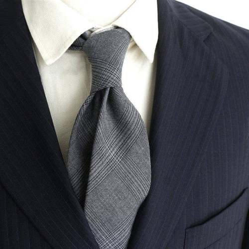 格纹咖啡色绿棉麻男女覆古英伦文休闲工作商务领带婚礼1223w