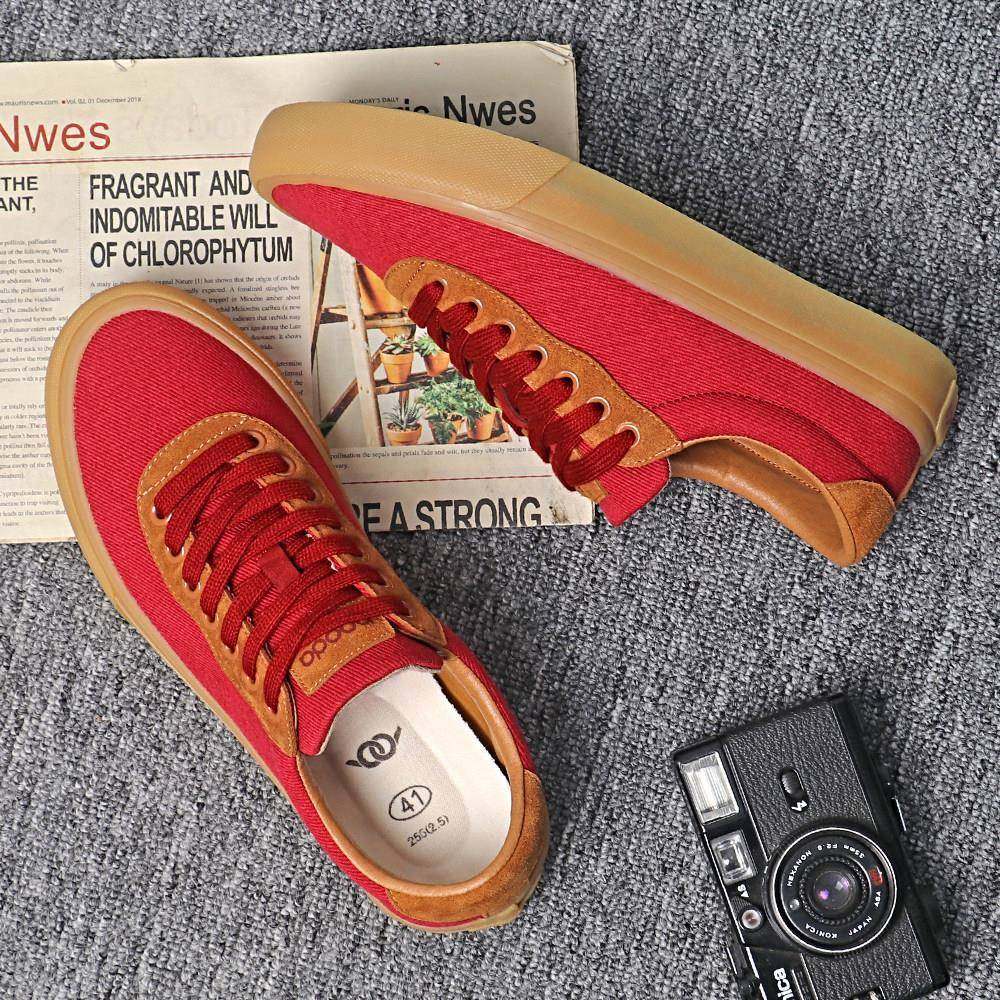 年新款秋季男鞋小众男士帆布鞋韩版百搭潮流休闲鞋子0117k,流行男鞋,时尚休闲鞋,淘宝优惠券,粉丝福利购,淘宝优惠卷