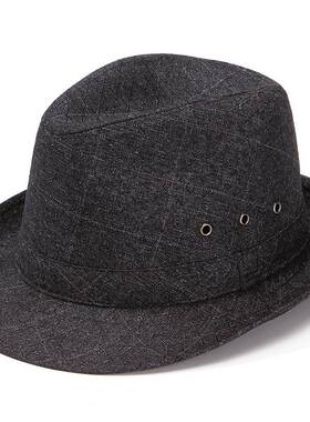 冬中老年人礼帽大沿休闲户外帽老人1020e