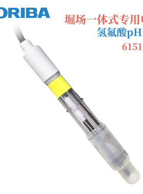 日本HORIBA堀场一体式专业电极氢氟酸PH电极6151-100B