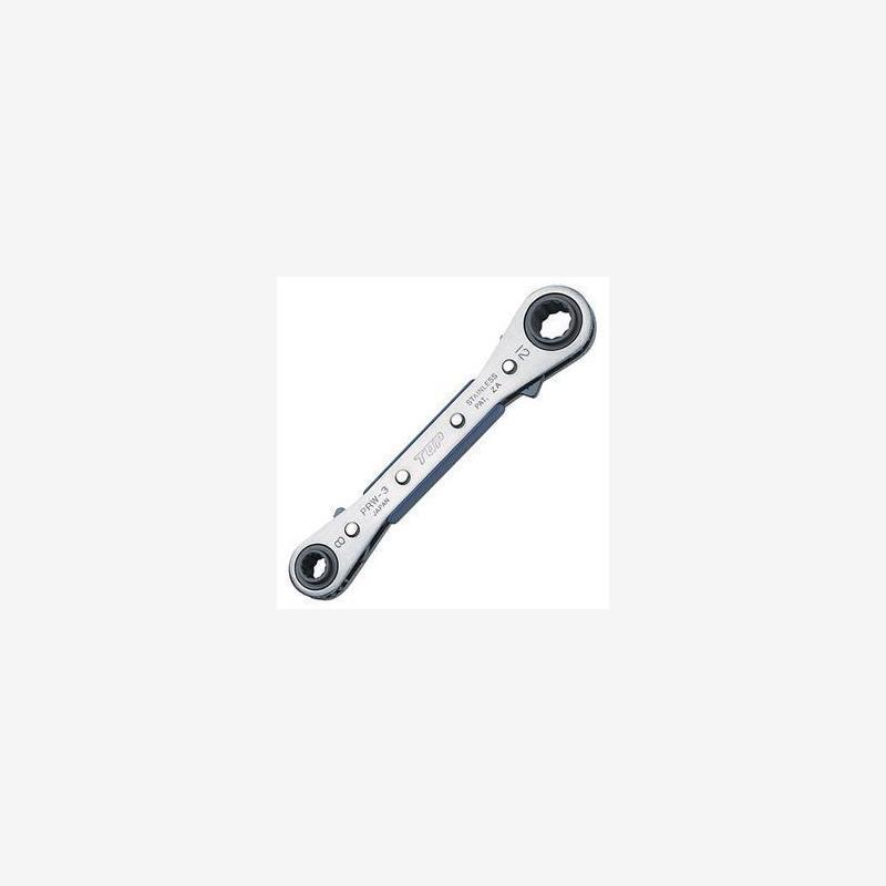 日本TOP超越 PRW-3 四头棘轮扳手8*10mm 12*13mm