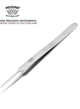 100%手工制原装REGINE皇冠瑞士高精密镊子超级尖锐型5号INOX ANTI