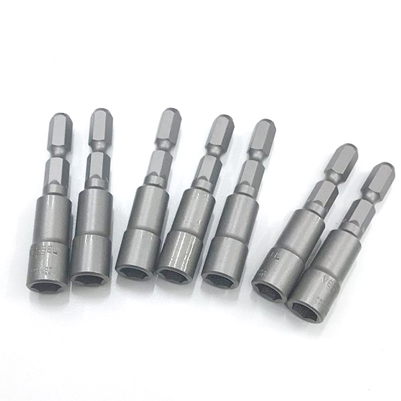 VESSEL威威日本进口电动套筒头外六角电钻头套头4.5 5.5 6 7 8mm