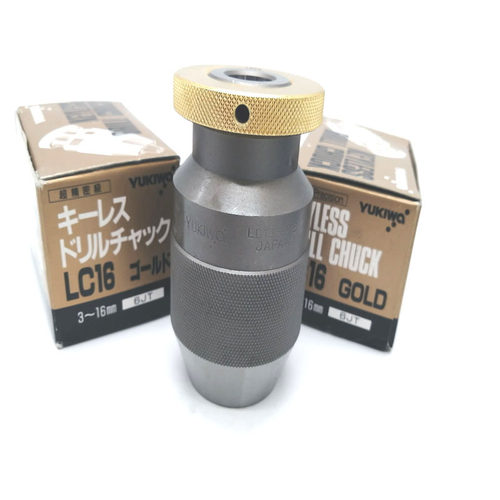 YUKIWA自紧式钻夹头LC16-