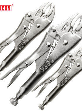 日本RUBICON罗宾汉 RLP-J10大力钳(圆嘴) 250mm圆咀