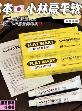 【推荐买2支】日本小林扁平软膏克膏克膏丝状身体外用F