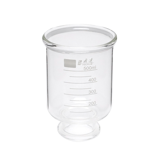 砂芯过滤装置过滤杯 高硼硅材质耐高温 300 500 1000ml实验室抽滤装置玻璃滤杯 溶剂过滤器滤杯