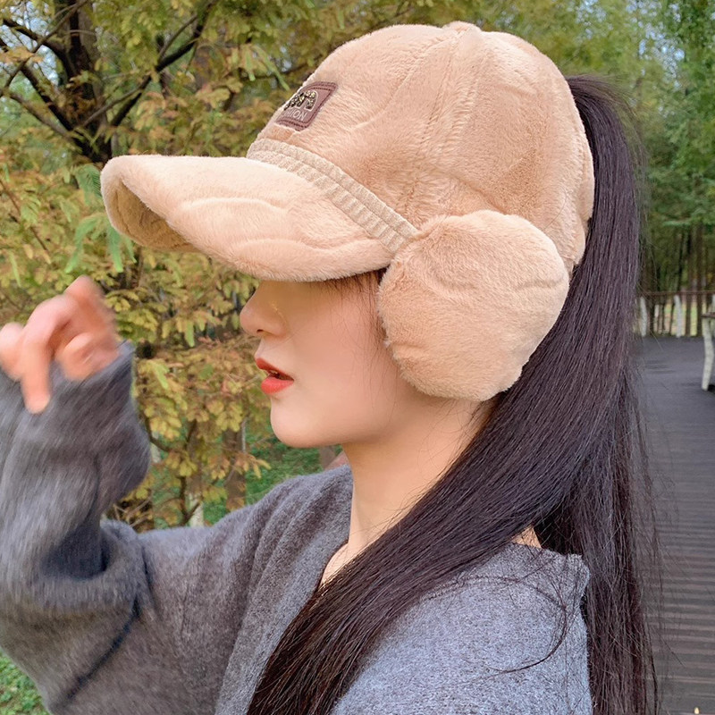 棒球帽逛街休闲女秋冬百搭显脸小