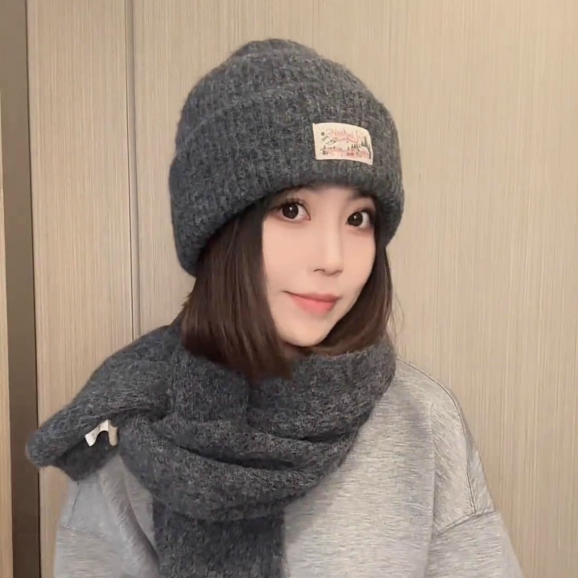 韩版针织毛线灰色堆堆帽子女秋冬保暖护耳冷帽大头围显脸小包头帽,服饰配件/皮带/帽子/围巾,帽子,淘宝优惠券,粉丝福利购,淘宝优惠卷