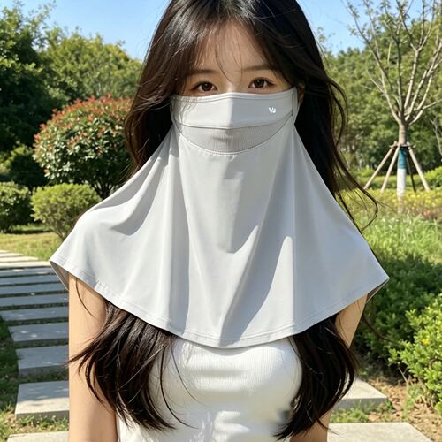 冰丝防晒面罩女夏季薄款护颈一体