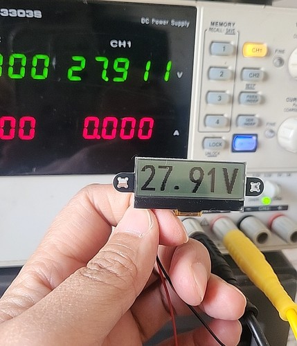 液晶电压表头3到60V量程