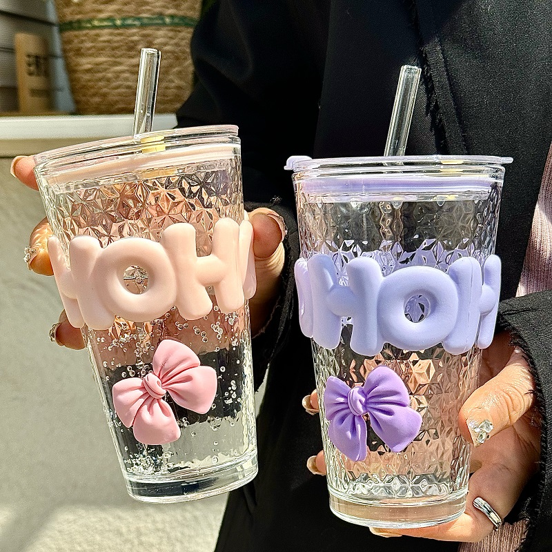 6.9元一整套多巴胺吸管杯