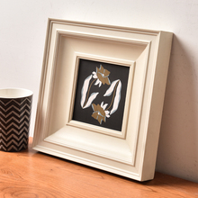 简约白色实木画框装裱油画框外框定制欧式相框高级感空框架镜框挂