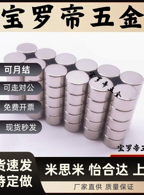 BLS02-D5/D6/D8-L1/L2/L3/L4/L5/L6/L8/L10圆型磁铁