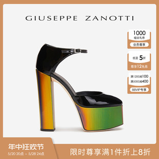 Zanotti Giuseppe 防水台BEBE高跟鞋 商场同款 GZ女士春夏新品