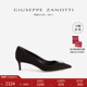 礼物 Giuseppe ZanottiGZ女士猫眼水钻尖头细跟高跟鞋 婚鞋 单鞋