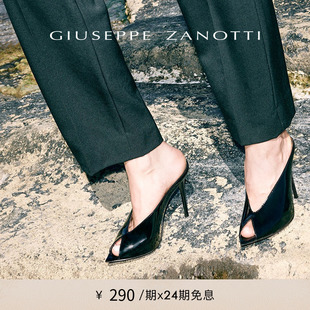 GZ女士秋冬新品 Zanotti Giuseppe 露趾高跟鞋 预售30天内发货