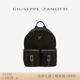 时尚 Giuseppe ZanottiGZ男士 SS24春夏新品 简约双肩包上班通勤背包