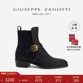 金属带扣时装 靴短靴 ZanottiGZ男士 时尚 礼物 Giuseppe