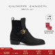 金属带扣时装 靴短靴 ZanottiGZ男士 时尚 礼物 Giuseppe