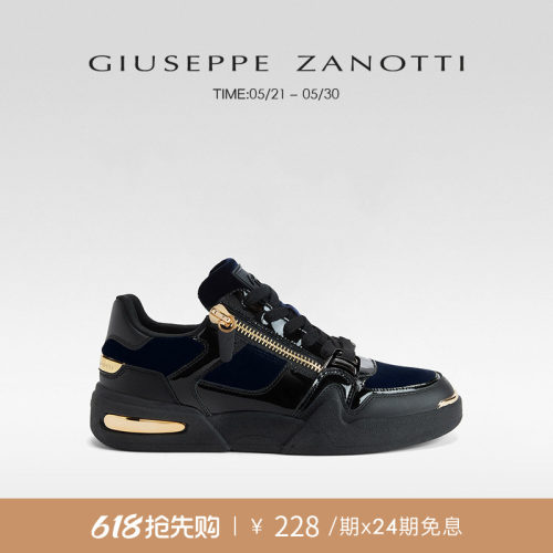 【24期免息】Giuseppe ZanottiGZ GHOST系列男士低帮运动鞋