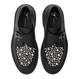 Giuseppe Zanotti GZ мужские кожаные туфли с шипами, лоферы, свадебные туфли