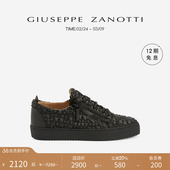 ZanottiGZ男士 Giuseppe 经典 款 板鞋 双拉链低帮运动鞋 礼物