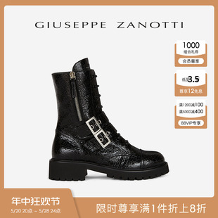 Giuseppe 短靴 ZanottiGZ女士潮酷机车靴马丁靴时尚