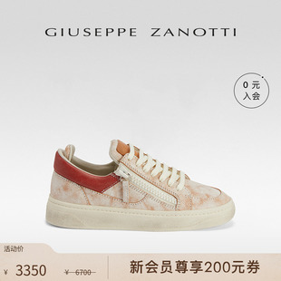 Giuseppe ZanottiGZ女士SS25春夏新品 GZ94双拉链休闲低帮运动鞋