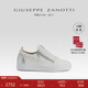 Giuseppe 礼物 ZanottiGZ女士双拉链闪片低帮休闲运动板鞋