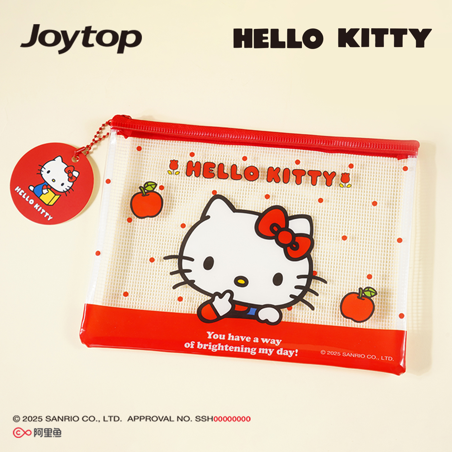 悦木正版三丽鸥凯蒂猫文件袋新款