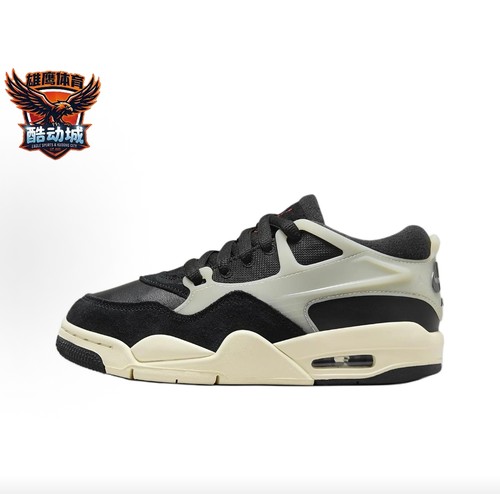 JordanAir Jordan 4 真皮 舒适百搭GS 低帮 篮球鞋 FQ7938-006