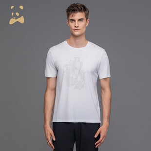 CANUDILO/卡奴迪路夏季新品纯白短袖T恤弹力短T