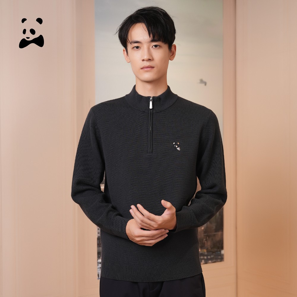 CANUDILO/卡奴迪路新品多色毛衣时尚男内搭羊毛衫