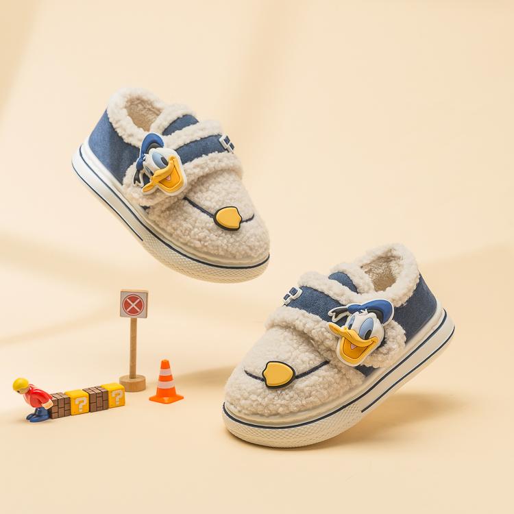 儿童棉拖鞋男童毛绒保暖居家室内