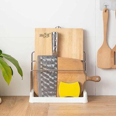 放菜板架子厨房专用砧板架子座落地案板架收纳坐式切菜板架免打孔