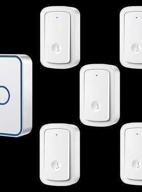 CACAZI卡佳斯A19无线电门铃一拖五家用门铃远距离电子智能遥控门