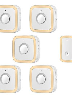 卡佳斯CACAZI卡佳斯无线电门铃一拖五家用门铃远距离电子智遥能控