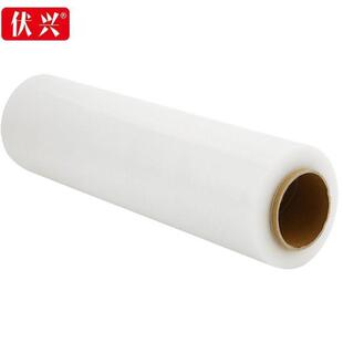 伏兴FX394pe缠绕膜货物打包膜包装膜自粘性拉伸膜工业保鲜膜防水
