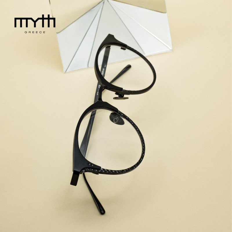 MYTH明星款纯钛眼镜潮流近视镜框TOTEM可配高度数厚边镜架M